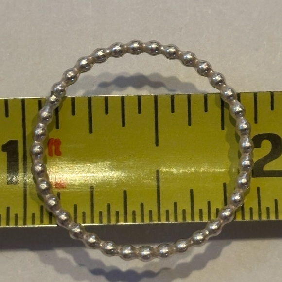 Beautiful Set of 6 Handmade Sterling Silver Multi-Gemstone Stacking Rings - Picture 14 of 16